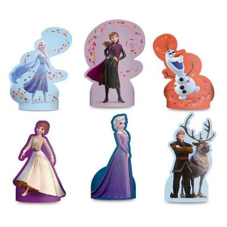Decoraco de Mesa Frozen 2 06 Unidades